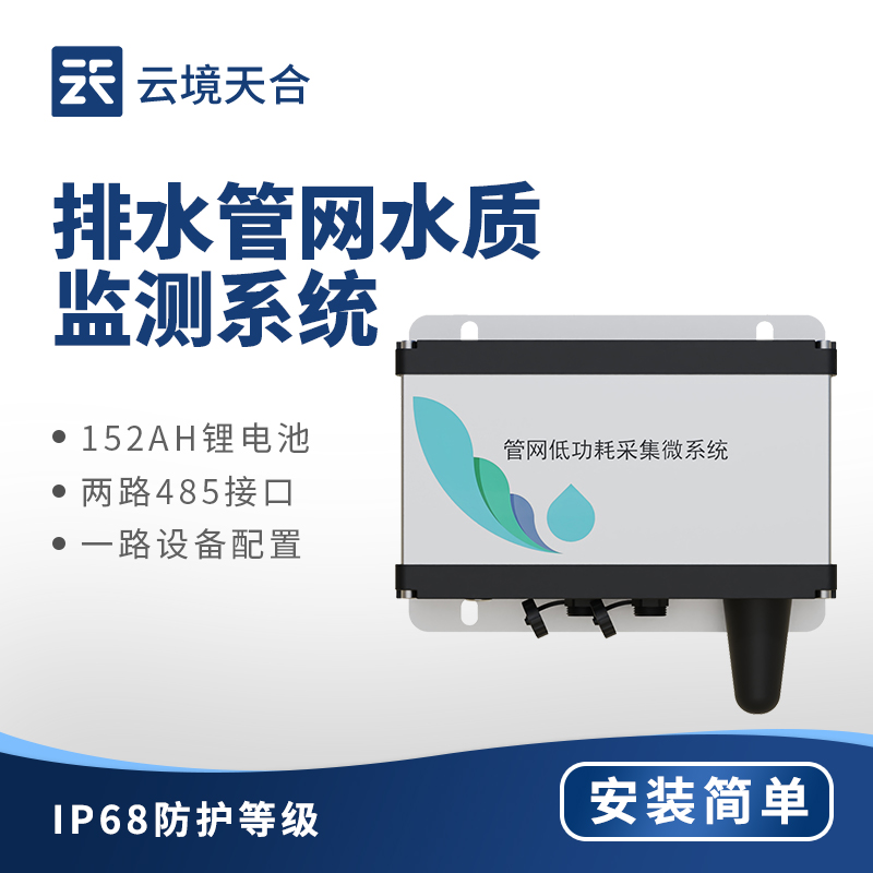 管网水质监测设备​——自动化收集和分析水质数据