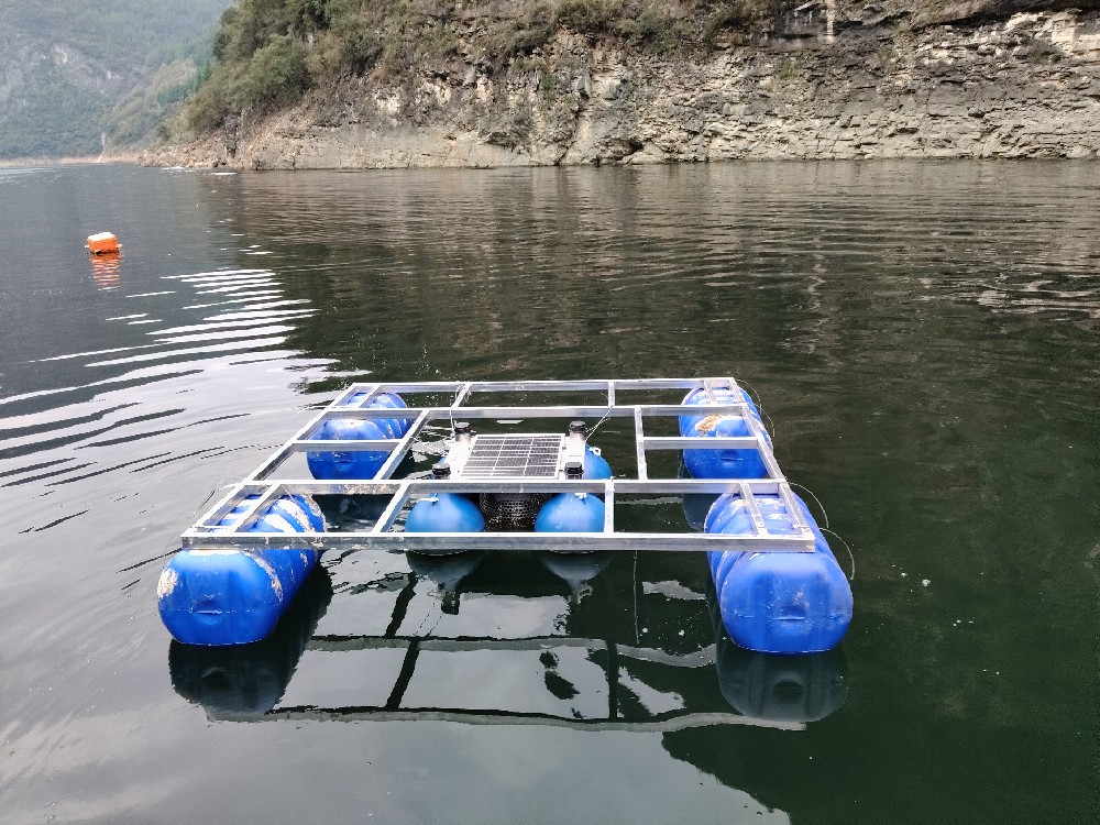 重庆清水湖水质浮标监测站案例