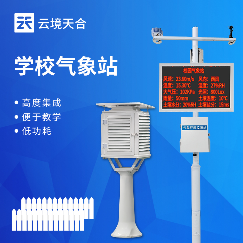 校园气象站的5个高频问题，推荐这款性价比高的设备